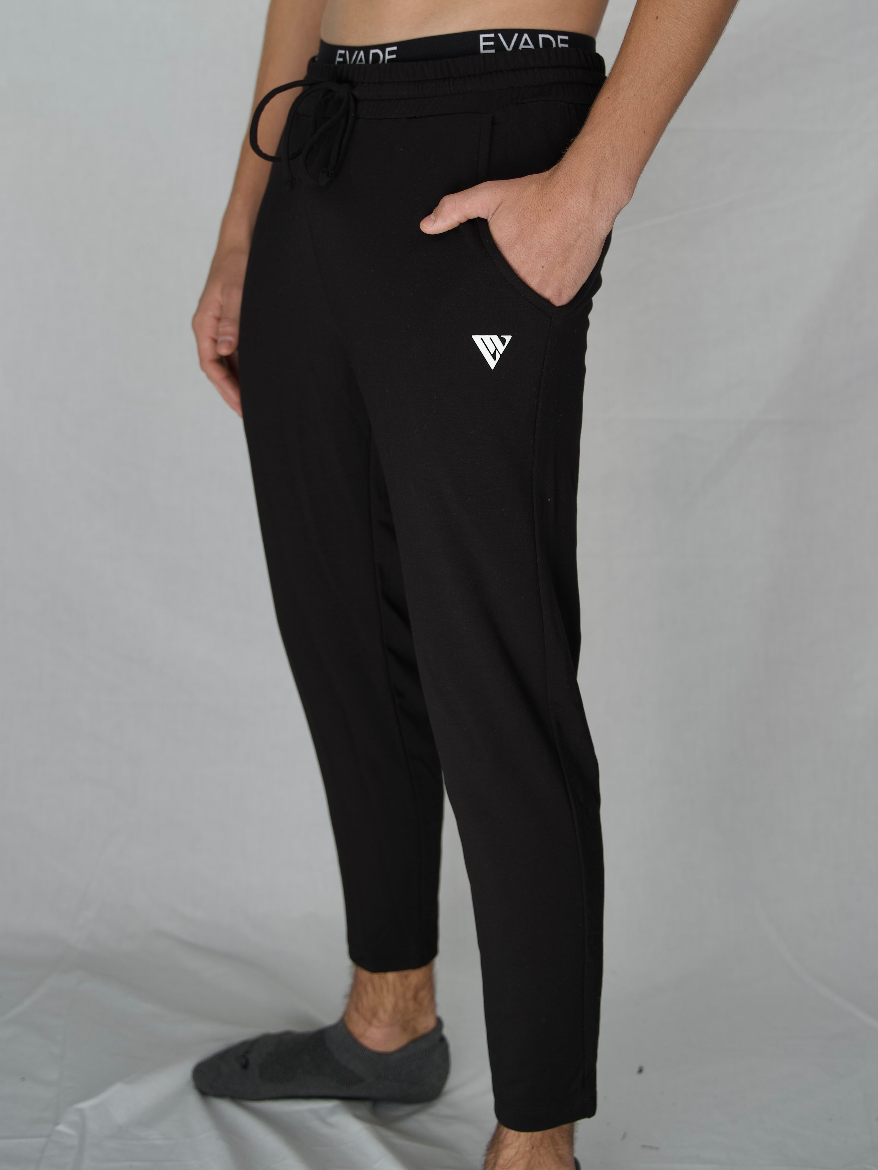 Cropped hot sale joggers mens